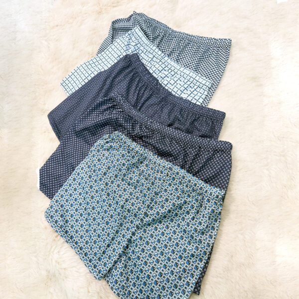 Lato Apparels Men's Boxer- Multicolor Cotton Combo Set 5 Pc