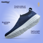 Goldstar G10 Sunlite 04 Sneakers For Men Navy Blue Lightweight Durable Casual Everyday Sports Shoes - Image 2