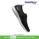 Running Shoes G10 Goldstar Black Designer Collection Graceful Look Comfortable Fit Daily Wear Soft Feel