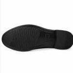 Run Shoes Double Buckle Coffee Loafers (2289) - Image 4