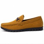 Run shoes Tan Buckle Loafers (2306) - Image 2