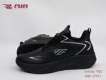 Run Shoes Sports Shoes Black (7185)