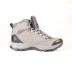 Run Shoes Grey & Black Lace-up Trekking Boots for Men - Image 3