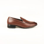 Run Shoes Leather Slip-on Penny Loafers for Men (2258) - Image 4